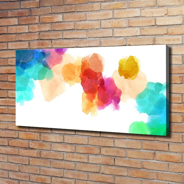 Tableau toile imprimée Taches colorées