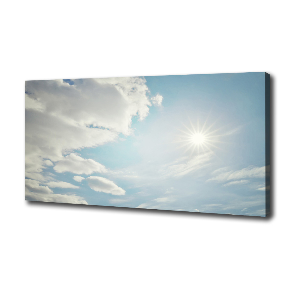 Tableau mural sur toile Ciel plein de nuages