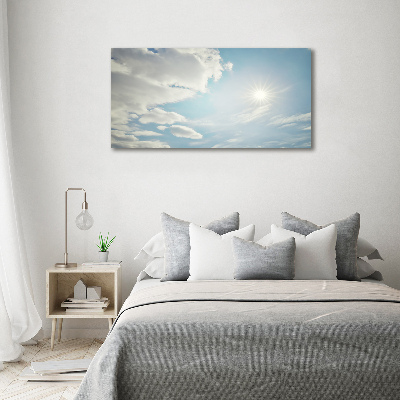 Tableau mural sur toile Ciel plein de nuages