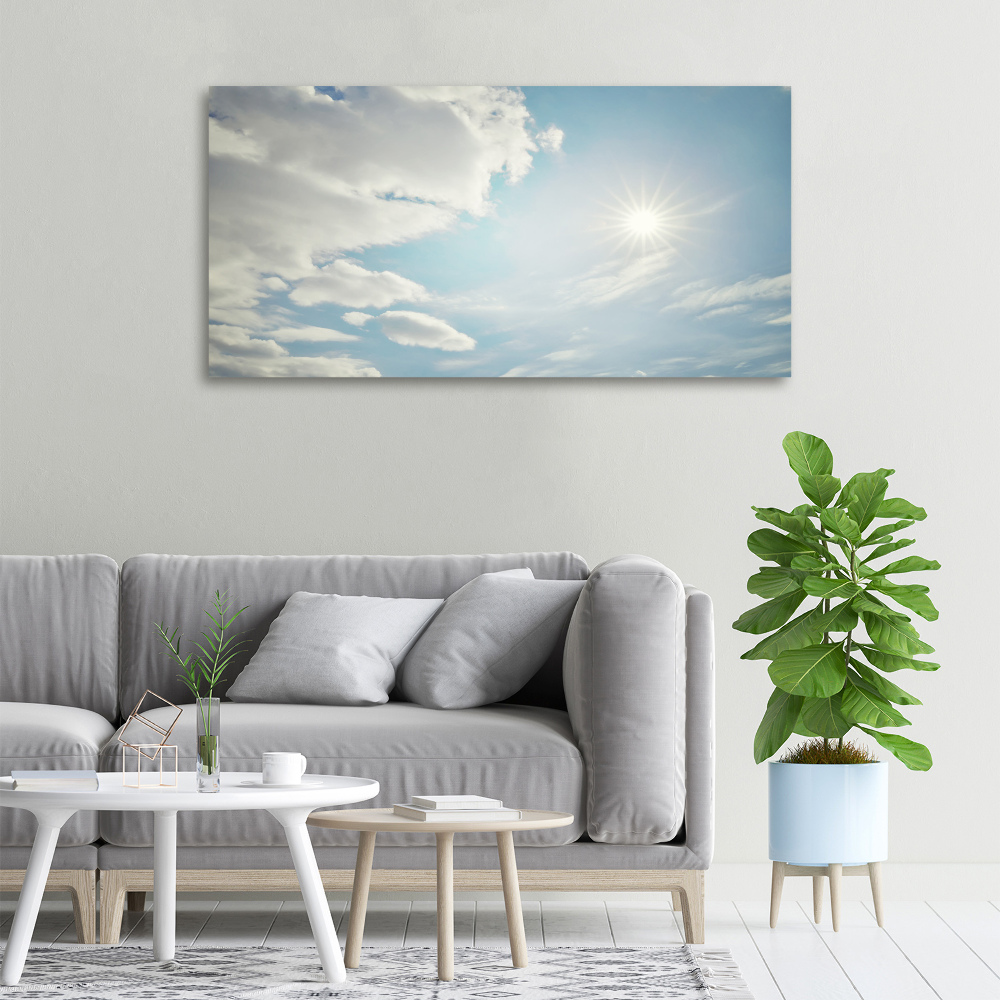 Tableau mural sur toile Ciel plein de nuages