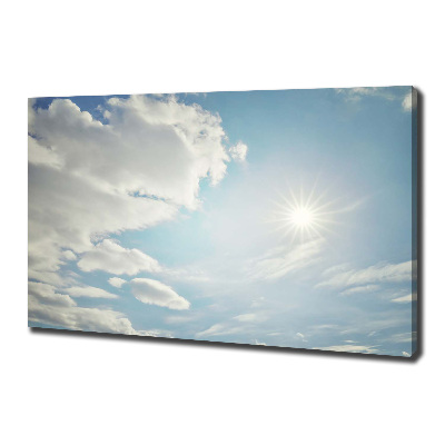 Tableau mural sur toile Ciel plein de nuages