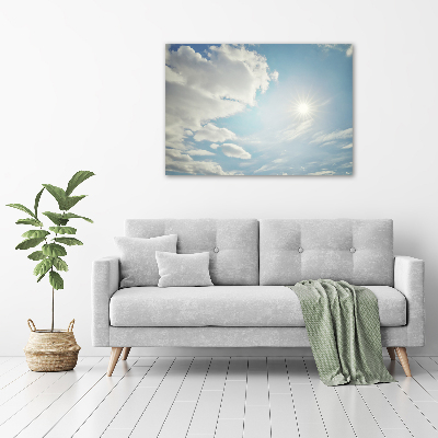 Tableau mural sur toile Ciel plein de nuages