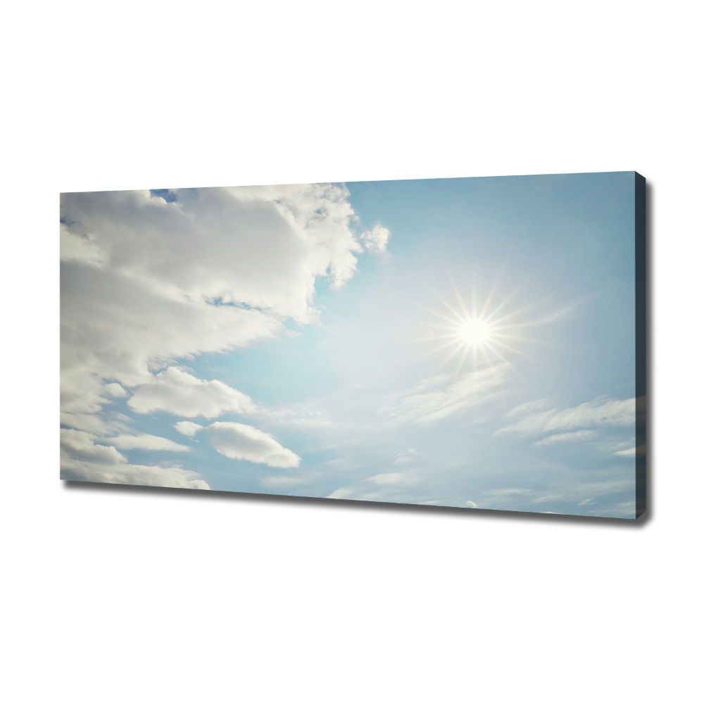 Tableau mural sur toile Ciel plein de nuages