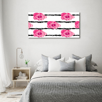 Tableau imprimé sur toile Roses