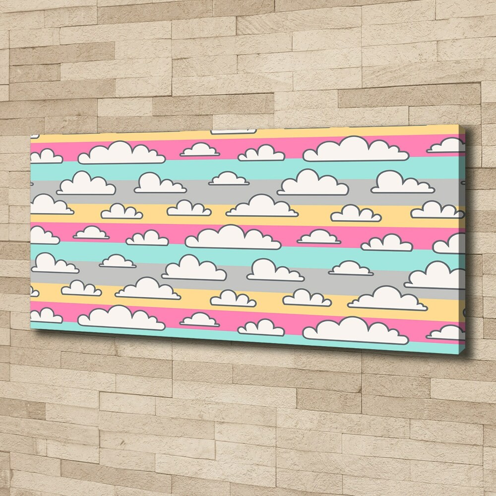 Tableau photo sur toile Nuages