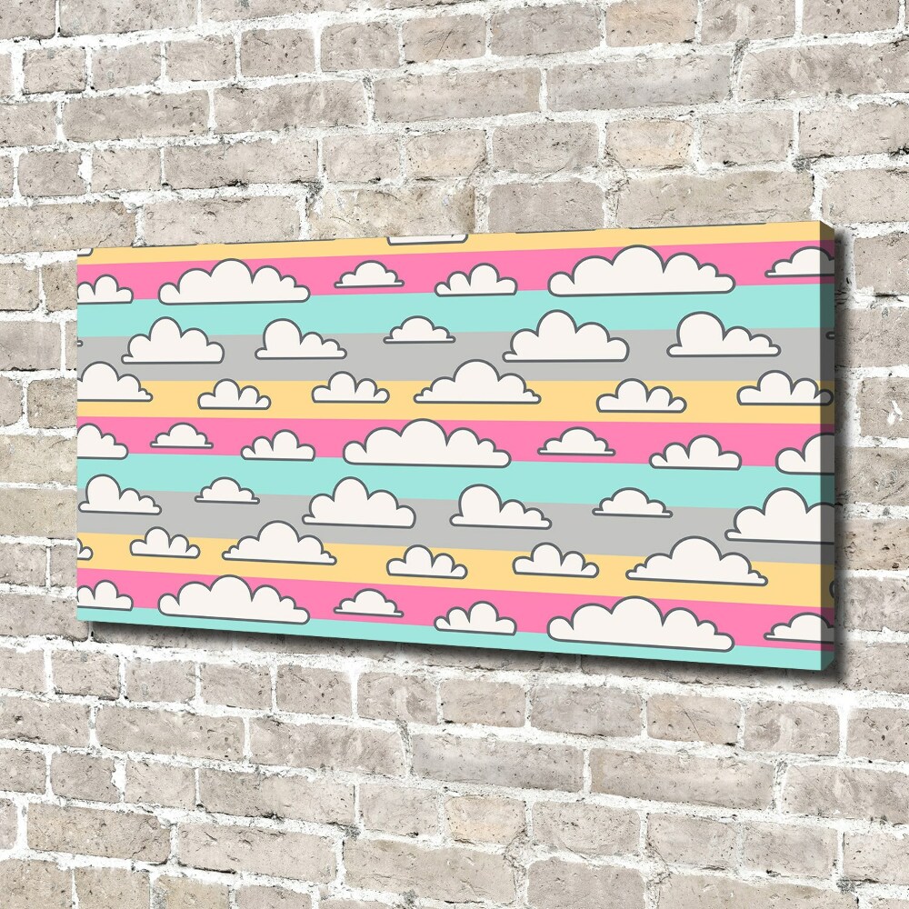 Tableau photo sur toile Nuages