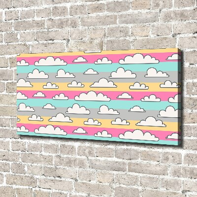 Tableau photo sur toile Nuages