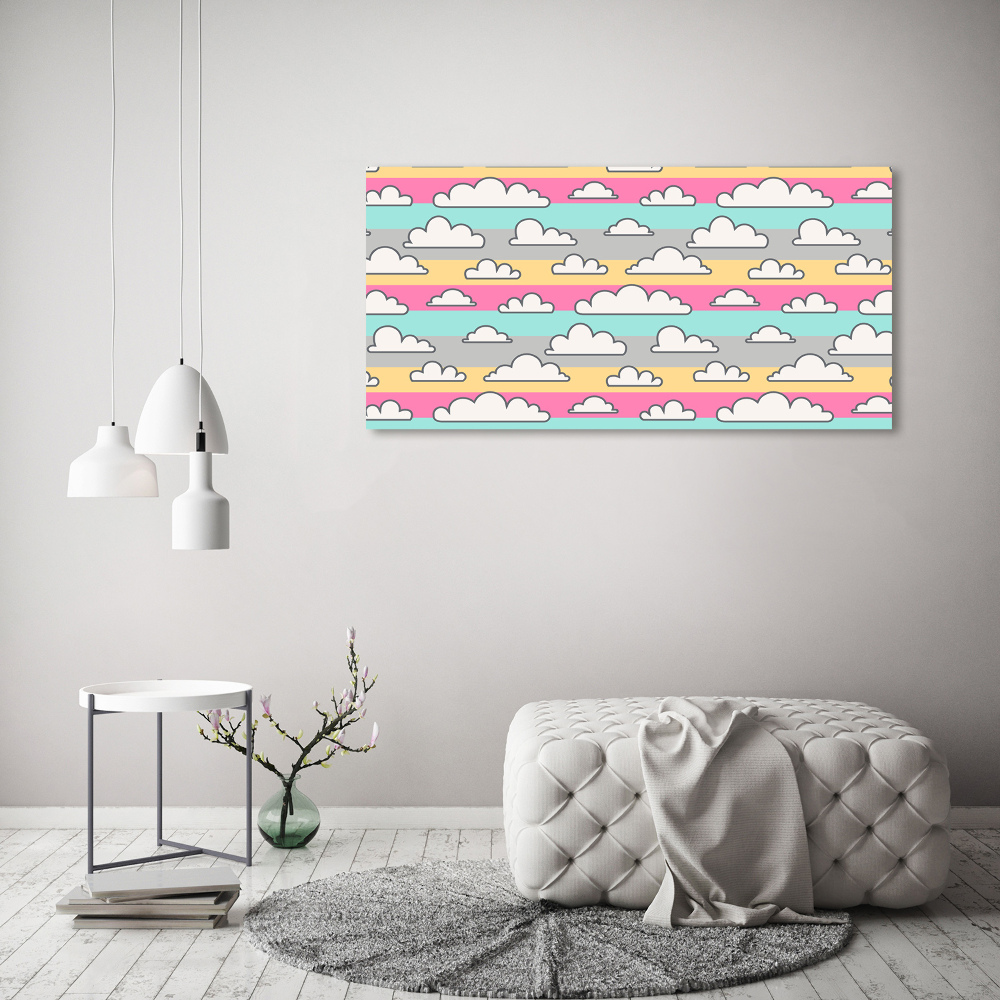 Tableau photo sur toile Nuages