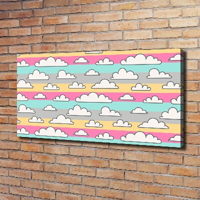 Tableau photo sur toile Nuages