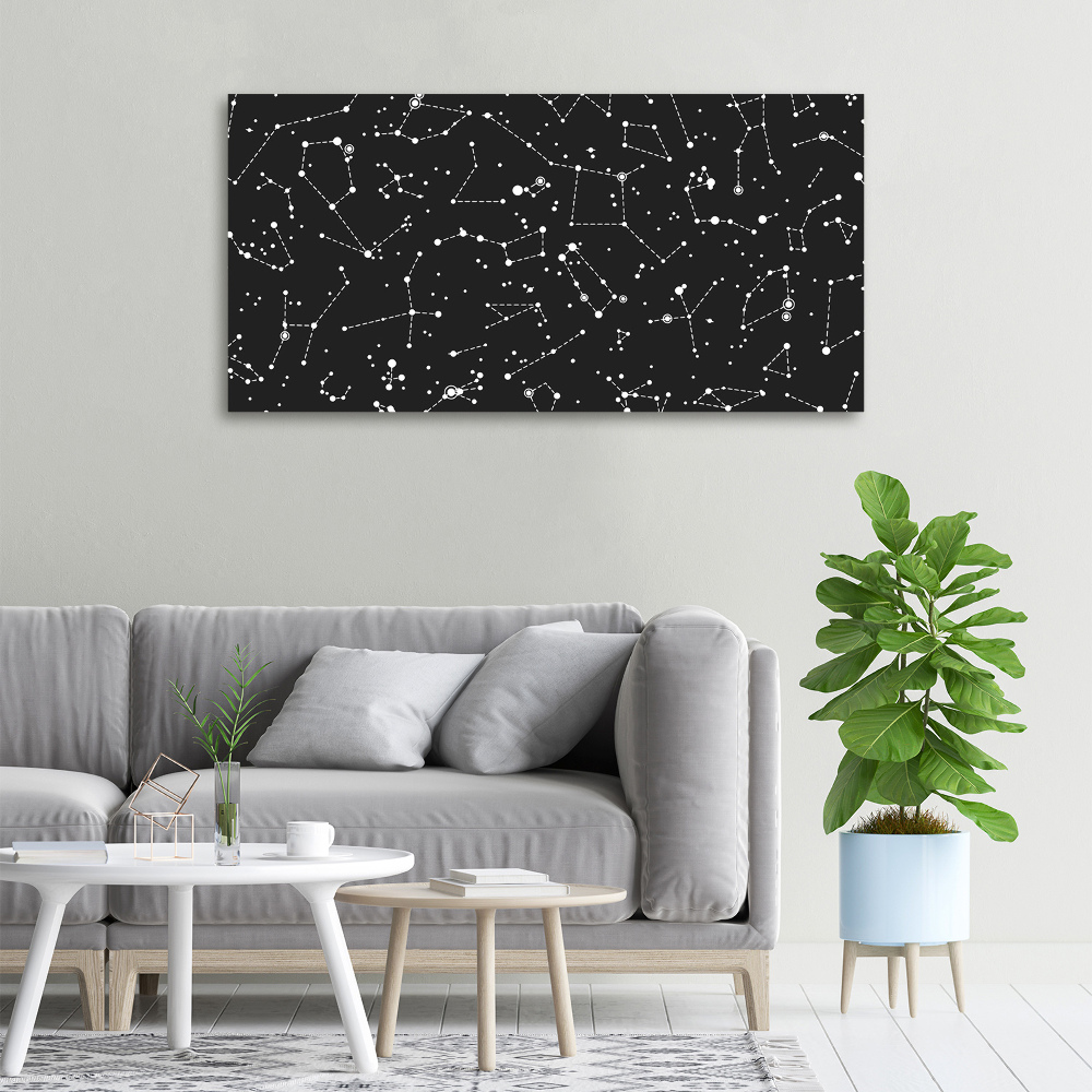 Tableau toile imprimée Constellation