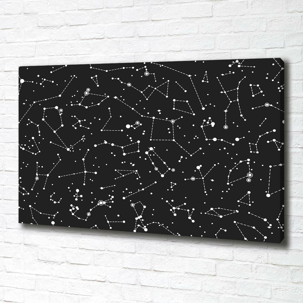 Tableau toile imprimée Constellation