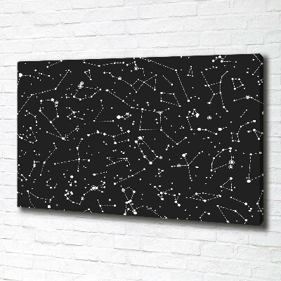 Tableau toile imprimée Constellation