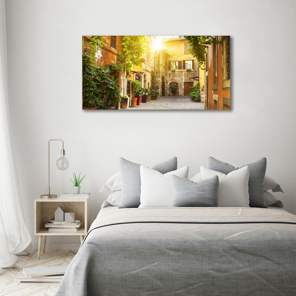 Tableau sur toile Rues italiennes