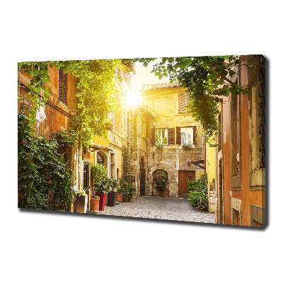 Tableau sur toile Rues italiennes