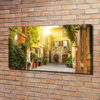 Tableau sur toile Rues italiennes