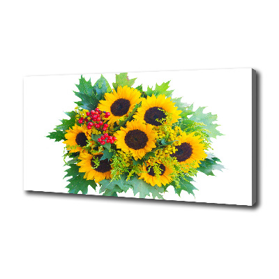 Tableau photo sur toile Bouquet de tournesols