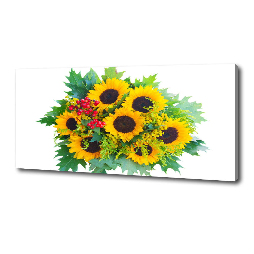 Tableau photo sur toile Bouquet de tournesols