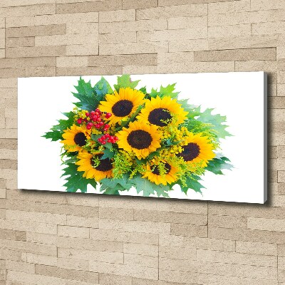 Tableau photo sur toile Bouquet de tournesols