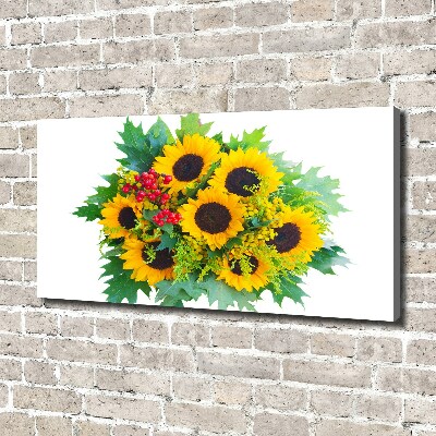 Tableau photo sur toile Bouquet de tournesols