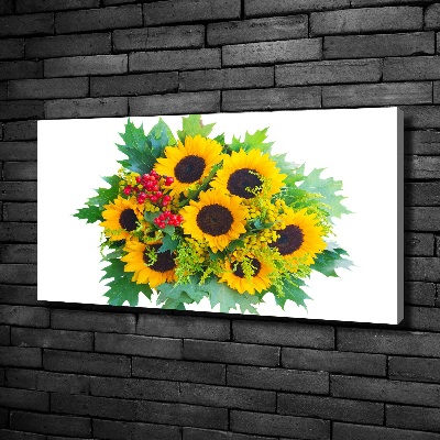 Tableau photo sur toile Bouquet de tournesols