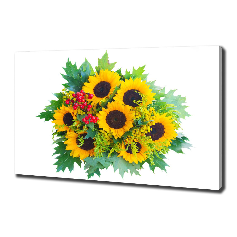 Tableau photo sur toile Bouquet de tournesols