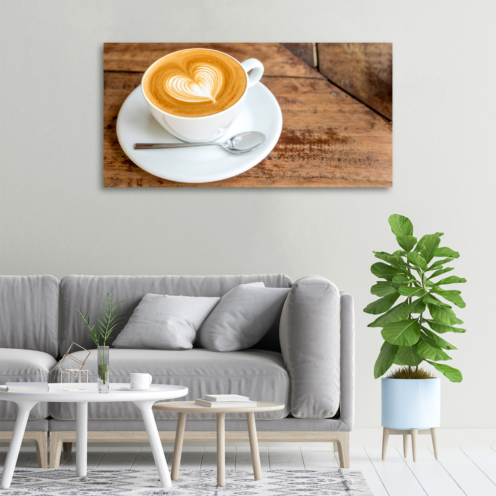 Tableau imprimé sur toile Café dans une tasse