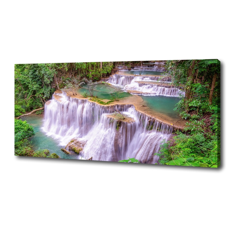 Tableau toile imprimée Chute d'eau en Thaïlande