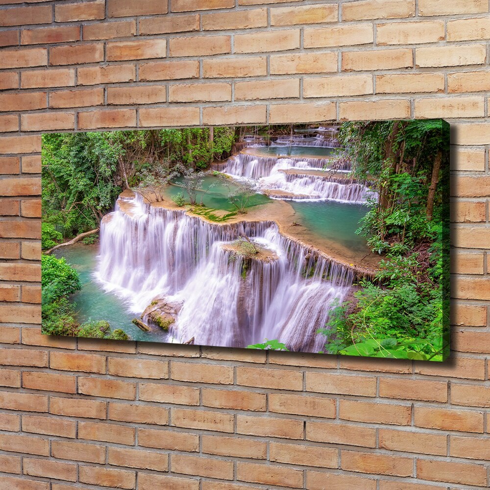 Tableau toile imprimée Chute d'eau en Thaïlande