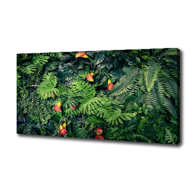 Tableau imprimé sur toile Jungle exotique