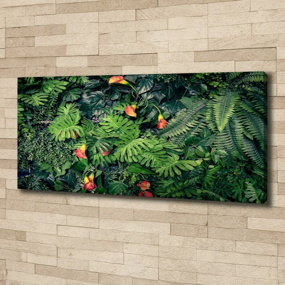 Tableau imprimé sur toile Jungle exotique