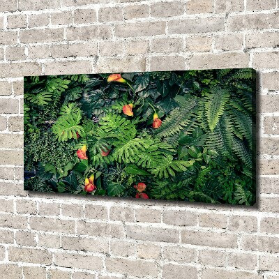 Tableau imprimé sur toile Jungle exotique