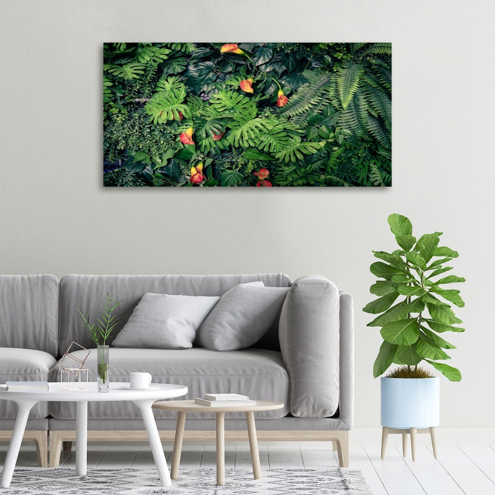 Tableau imprimé sur toile Jungle exotique