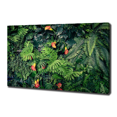 Tableau imprimé sur toile Jungle exotique