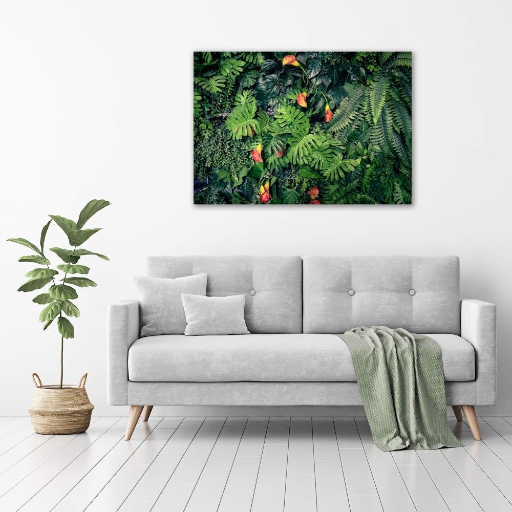 Tableau imprimé sur toile Jungle exotique