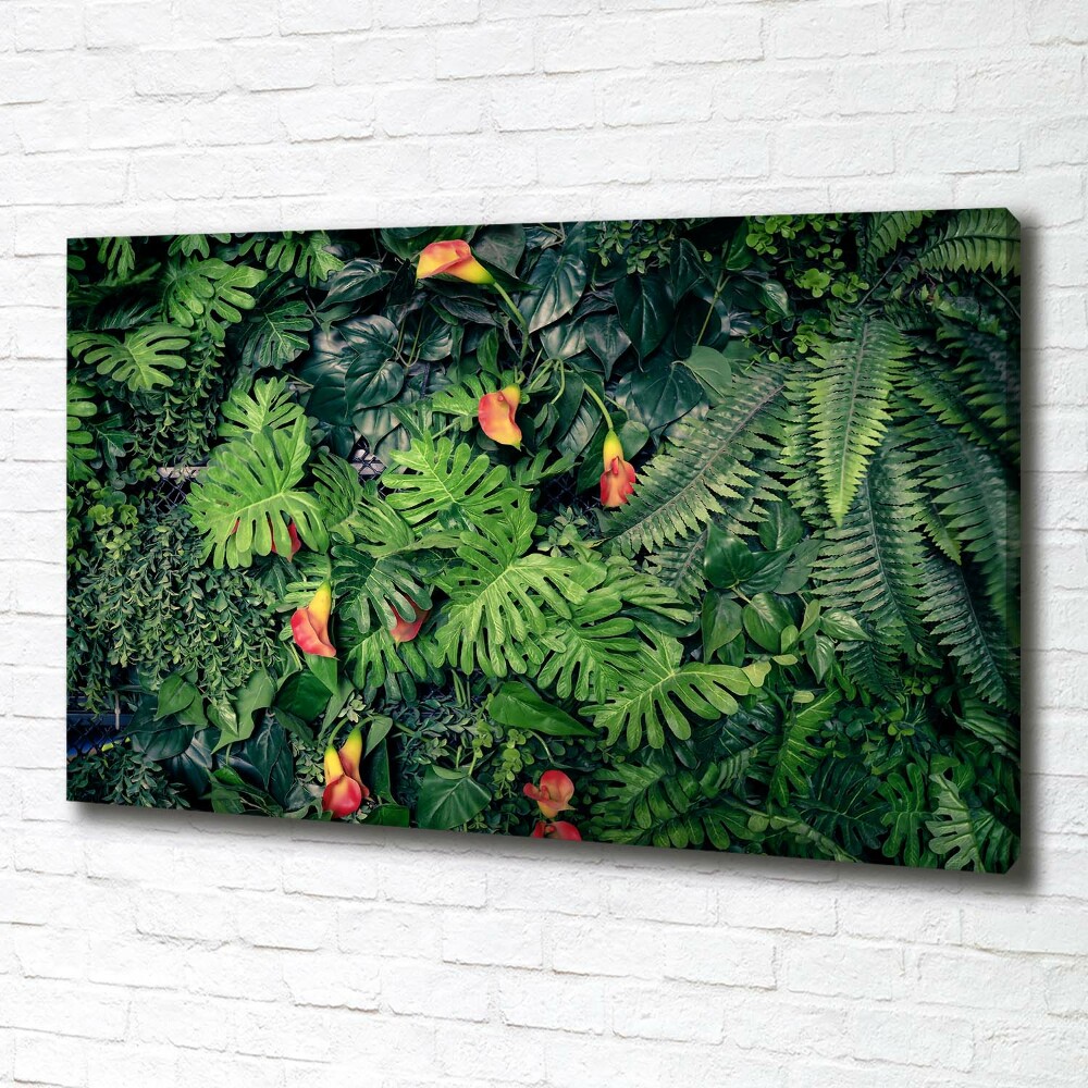 Tableau imprimé sur toile Jungle exotique