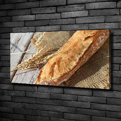 Tableau toile imprimée Baguette fraîche