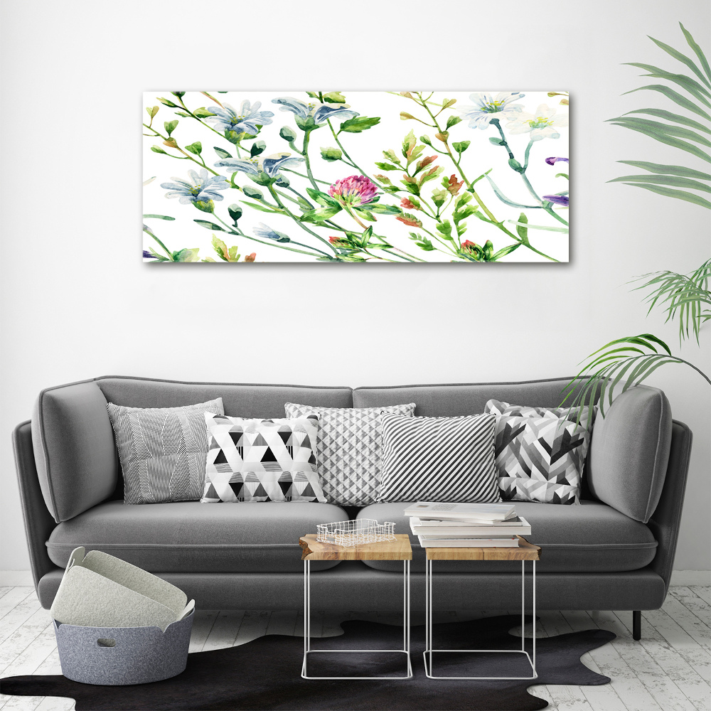 Tableau sur toile Fleurs sauvages