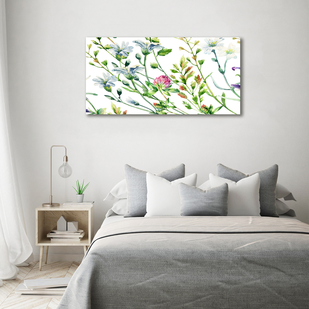 Tableau sur toile Fleurs sauvages