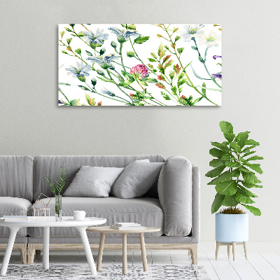 Tableau sur toile Fleurs sauvages