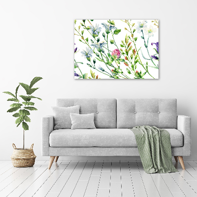 Tableau sur toile Fleurs sauvages