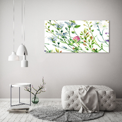 Tableau sur toile Fleurs sauvages