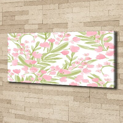 Tableau photo sur toile Design floral