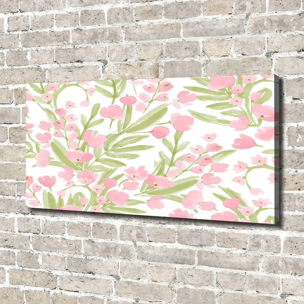 Tableau photo sur toile Design floral