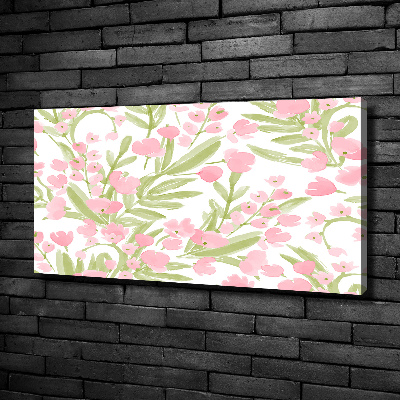 Tableau photo sur toile Design floral