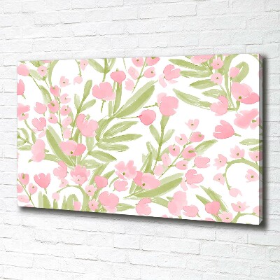 Tableau photo sur toile Design floral