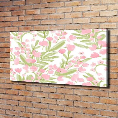 Tableau photo sur toile Design floral