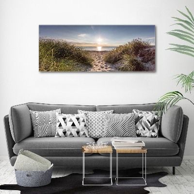 Tableau imprimé sur toile Dunes de bord de mer