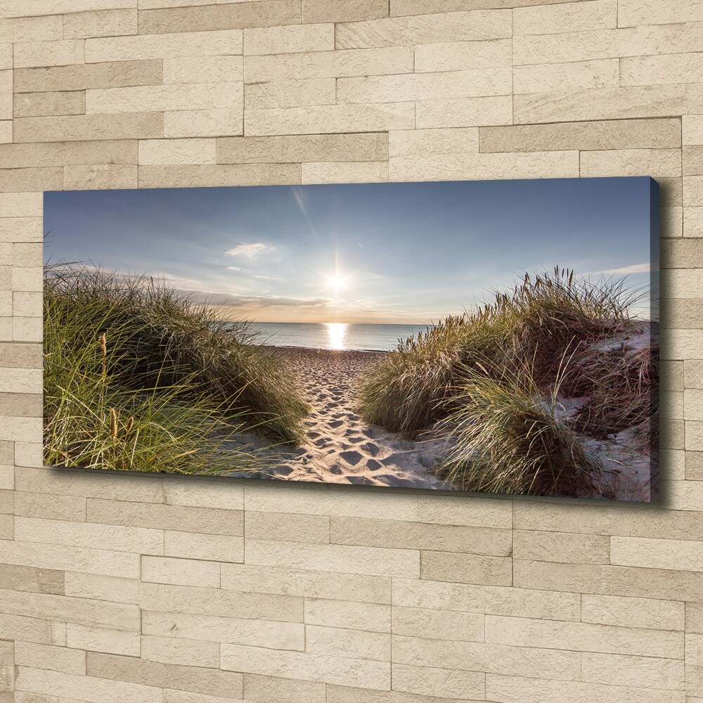 Tableau imprimé sur toile Dunes de bord de mer