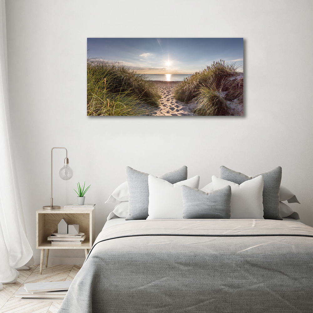 Tableau imprimé sur toile Dunes de bord de mer