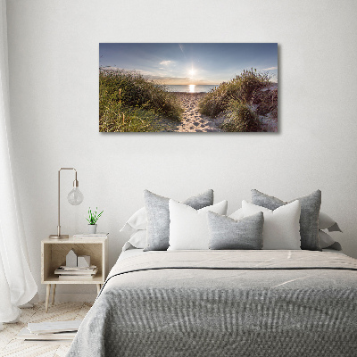 Tableau imprimé sur toile Dunes de bord de mer